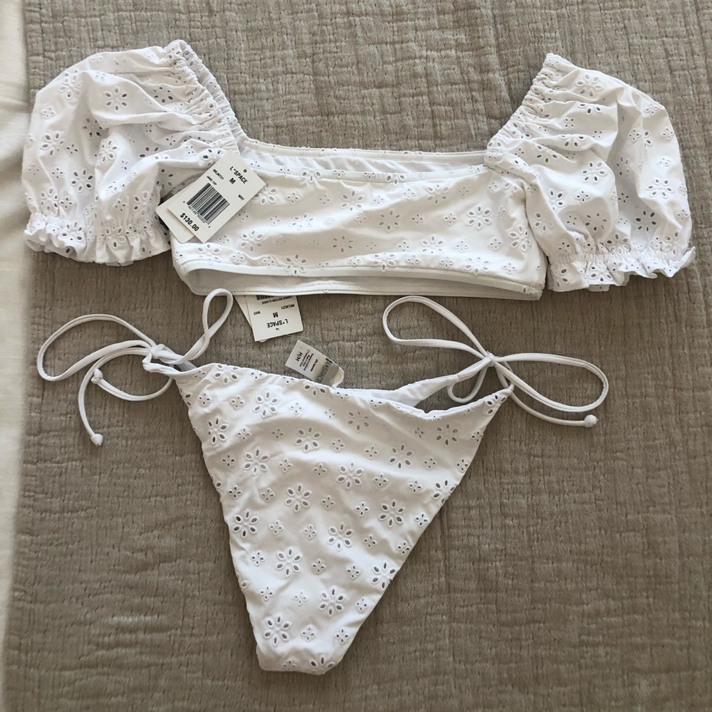 Lspace Eyelet Lace Janie/Lennox Bikini - Picture 7 of 7